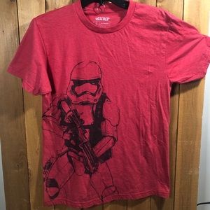 Star Wars First Order Storm Trooper Shirt SZ Small
